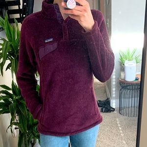 Patagonia - snap neck sweater